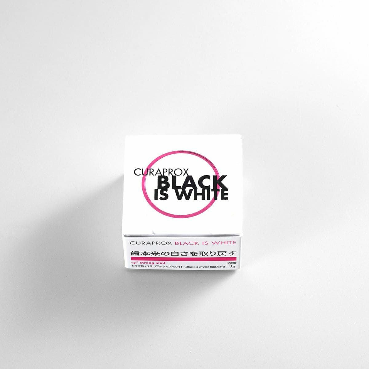 クラプロックス ブラックイズホワイト （Black is white） 粉はみがき