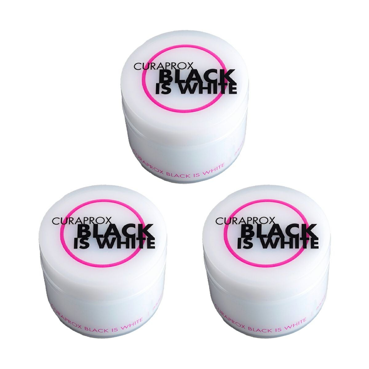（きの子）【新品未開封】CURAPROX BLACK IS WHITE クラプロックス ブラックイズホワイト （Black is white） 粉はみがき